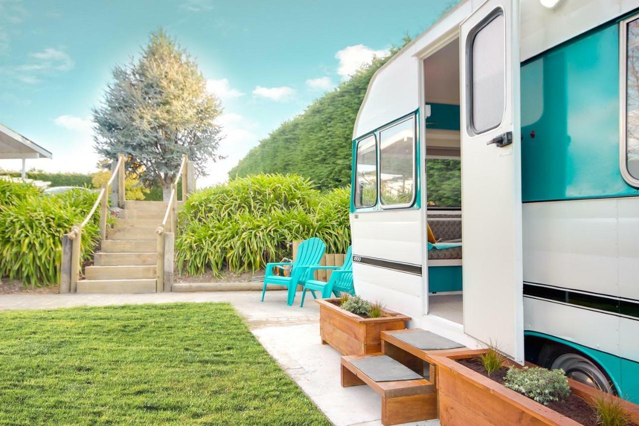 Mountviews Glamping- Retro Caravan Getaway Taupo Exterior foto